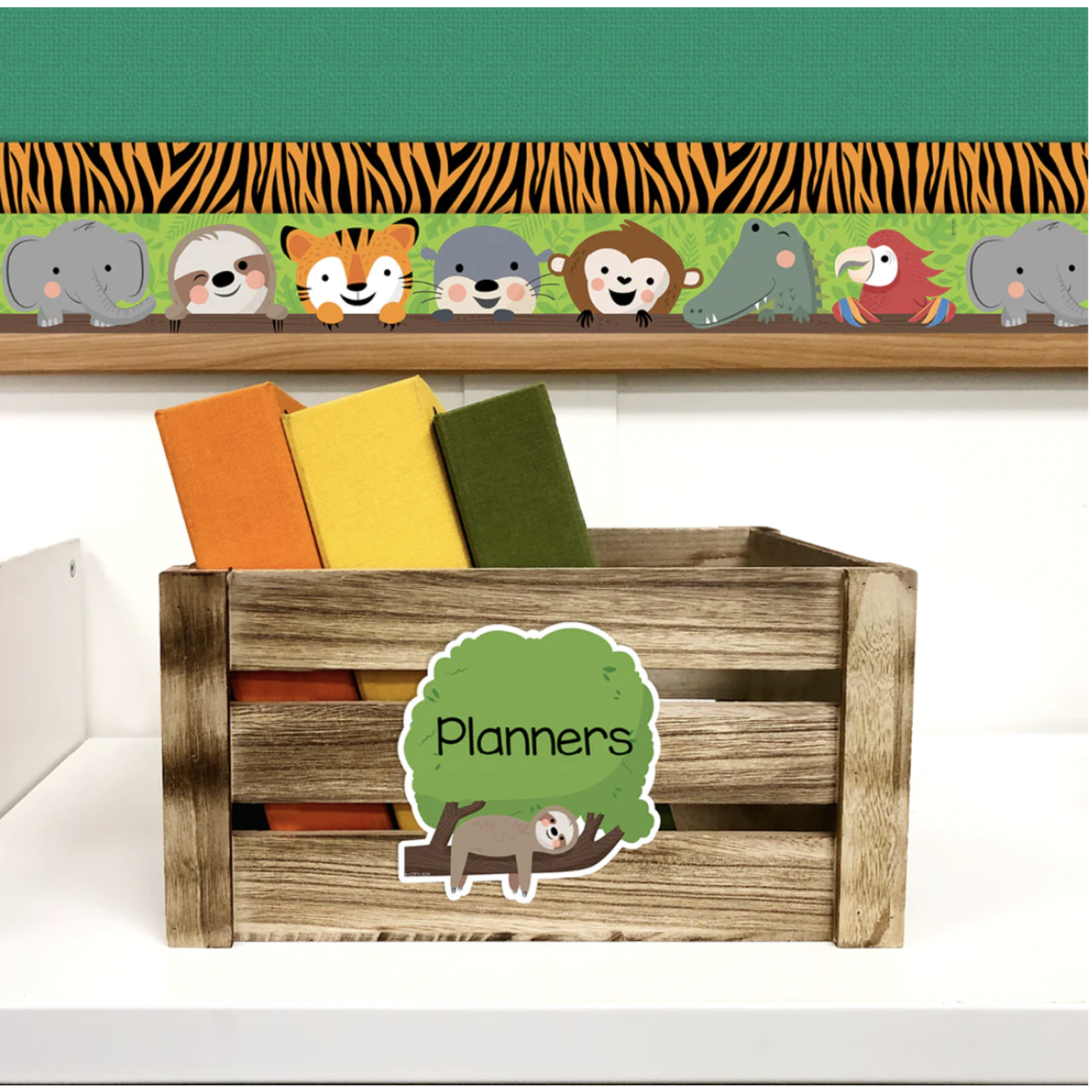 CREATIVE TEACHING PRESS Jungle Friends 6" Designer Cut-Outs