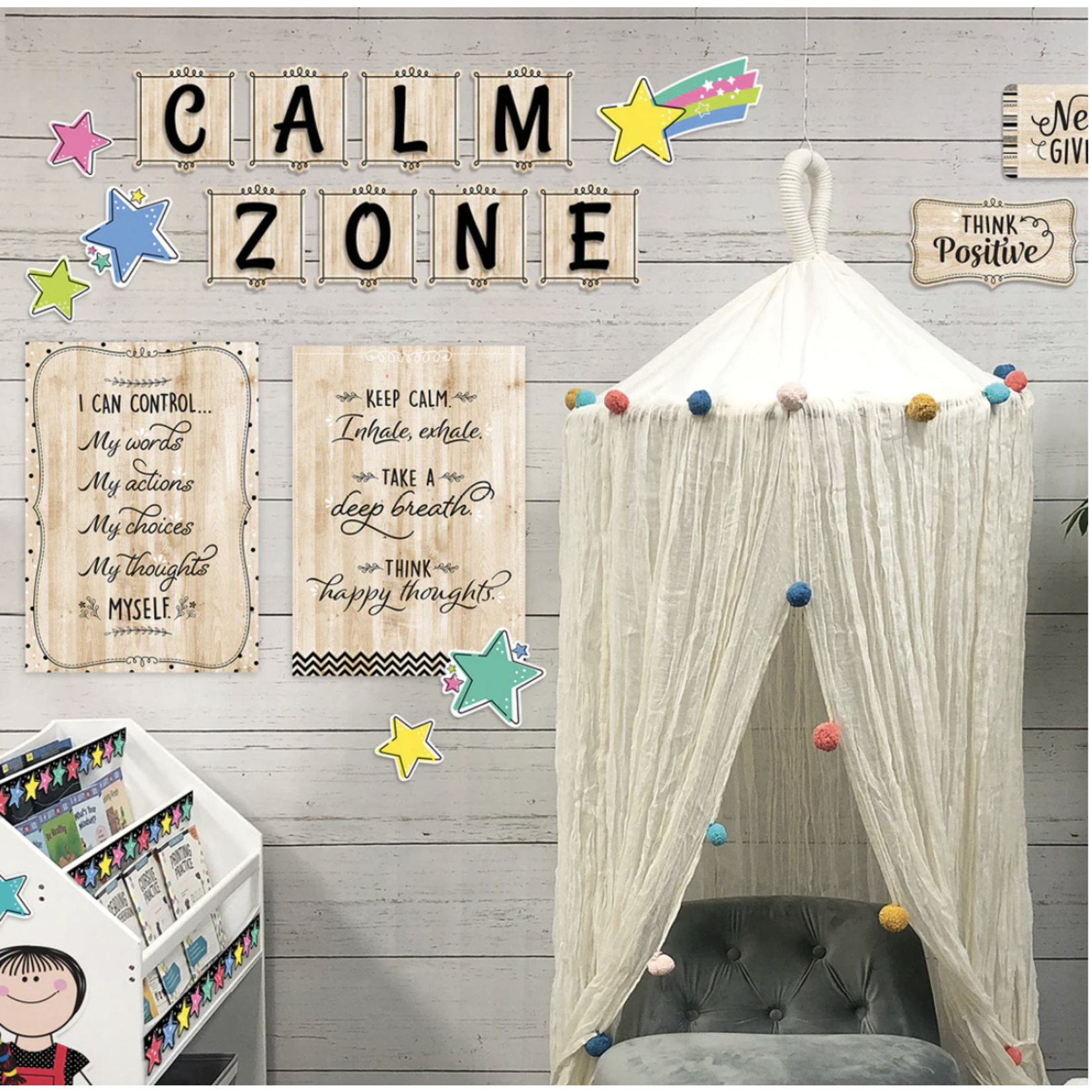 CREATIVE TEACHING PRESS Core Decor Loop-de-Loop on Wood 6" Designer Cut-Outs