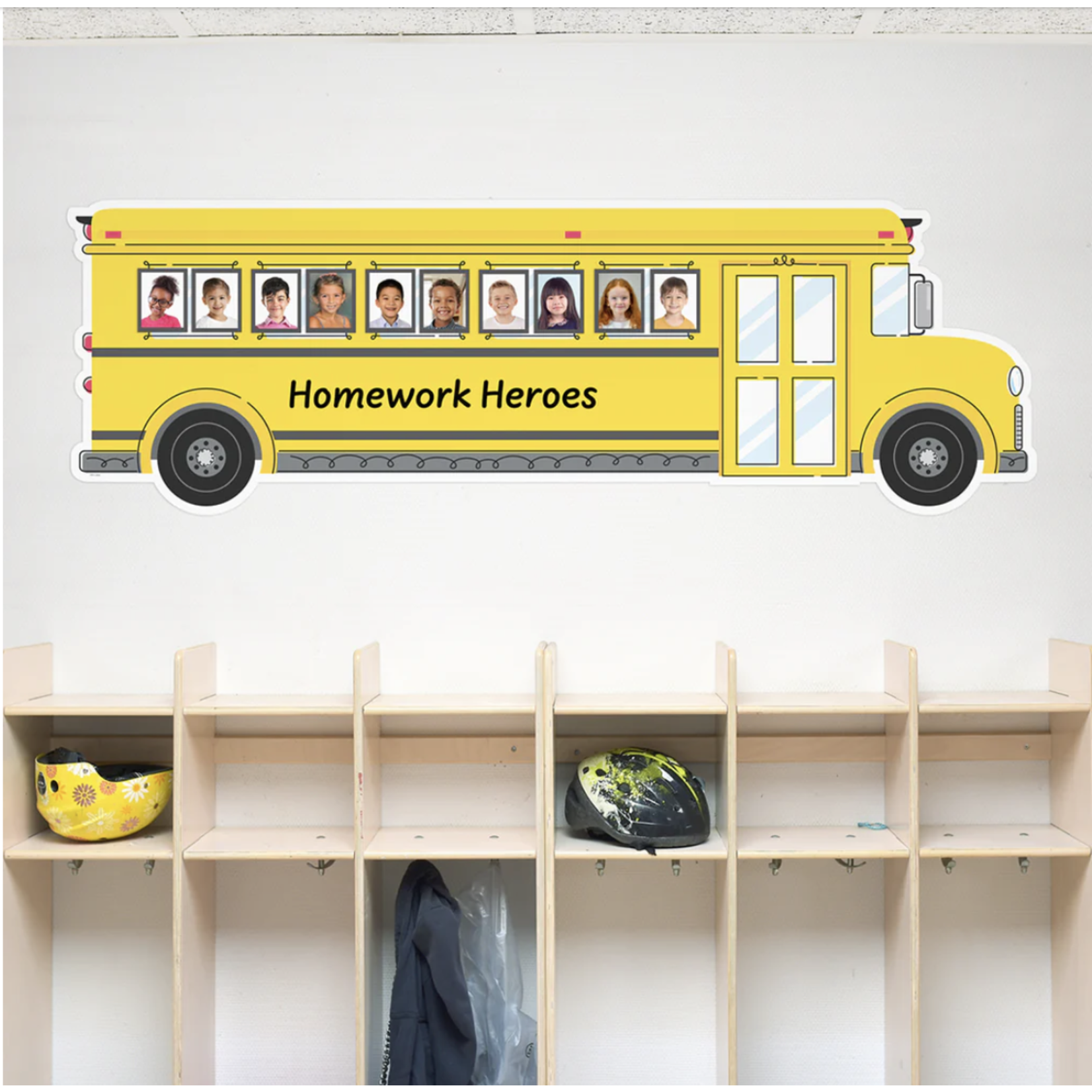 CREATIVE TEACHING PRESS Core Decor School Bus Giant Banner