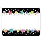 CREATIVE TEACHING PRESS Star Bright Colorful Stars on Black Labels