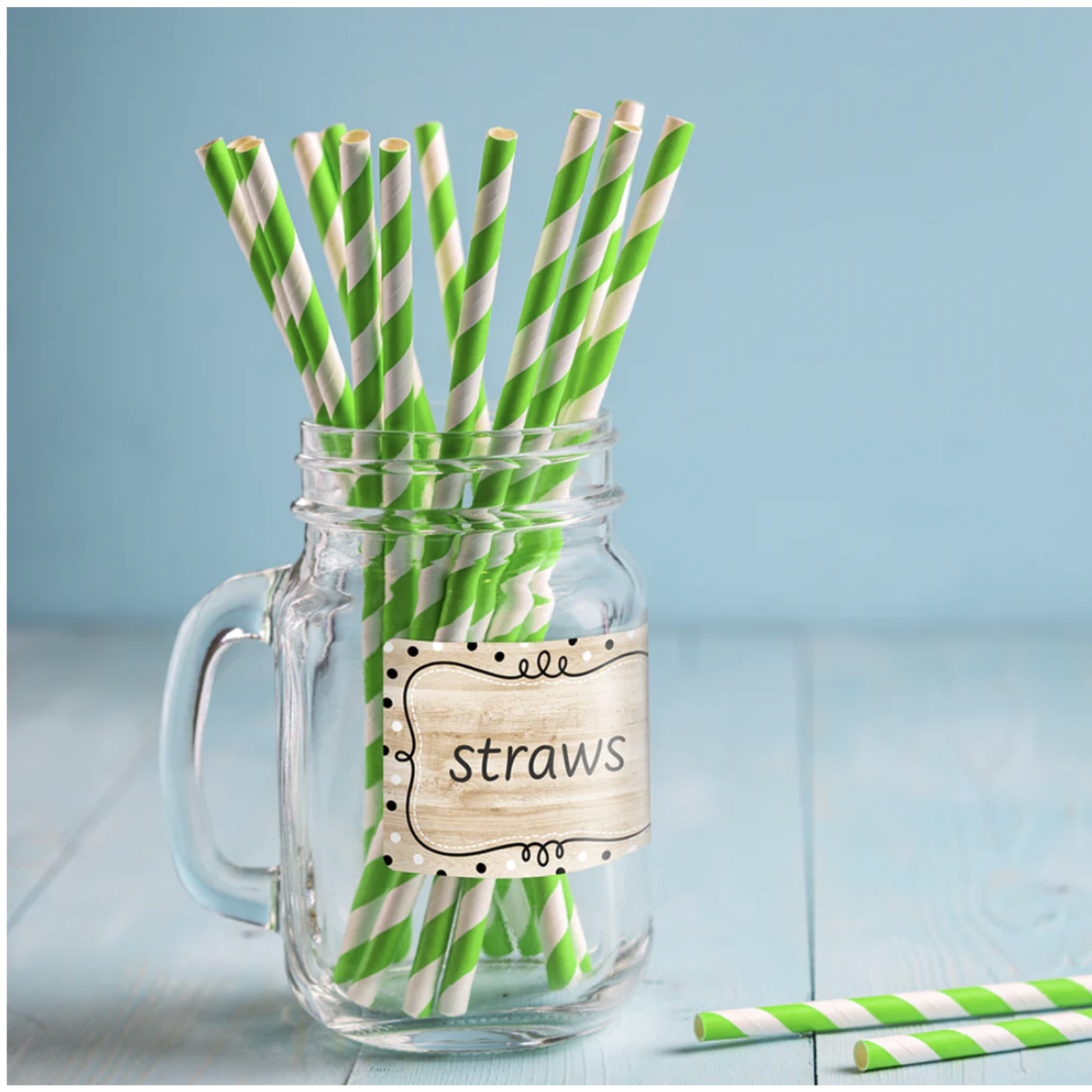 CREATIVE TEACHING PRESS Core Decor Loop-de-Dots on Wood Labels