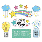 CREATIVE TEACHING PRESS Star Bright Positive Thinking Mini Bulletin Board