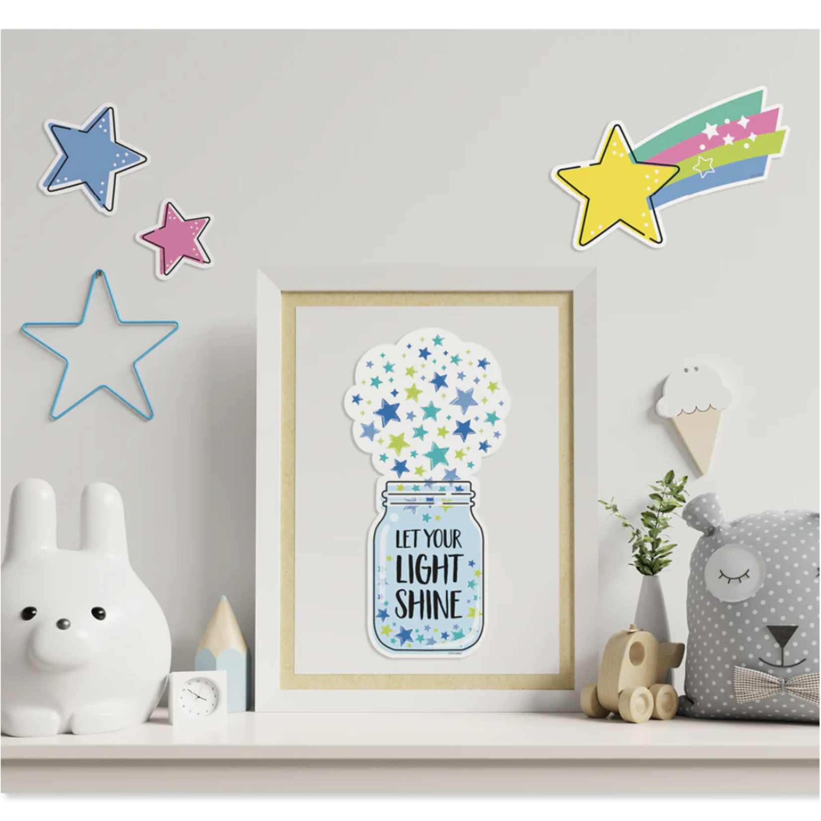 CREATIVE TEACHING PRESS Star Bright Positive Thinking Mini Bulletin Board