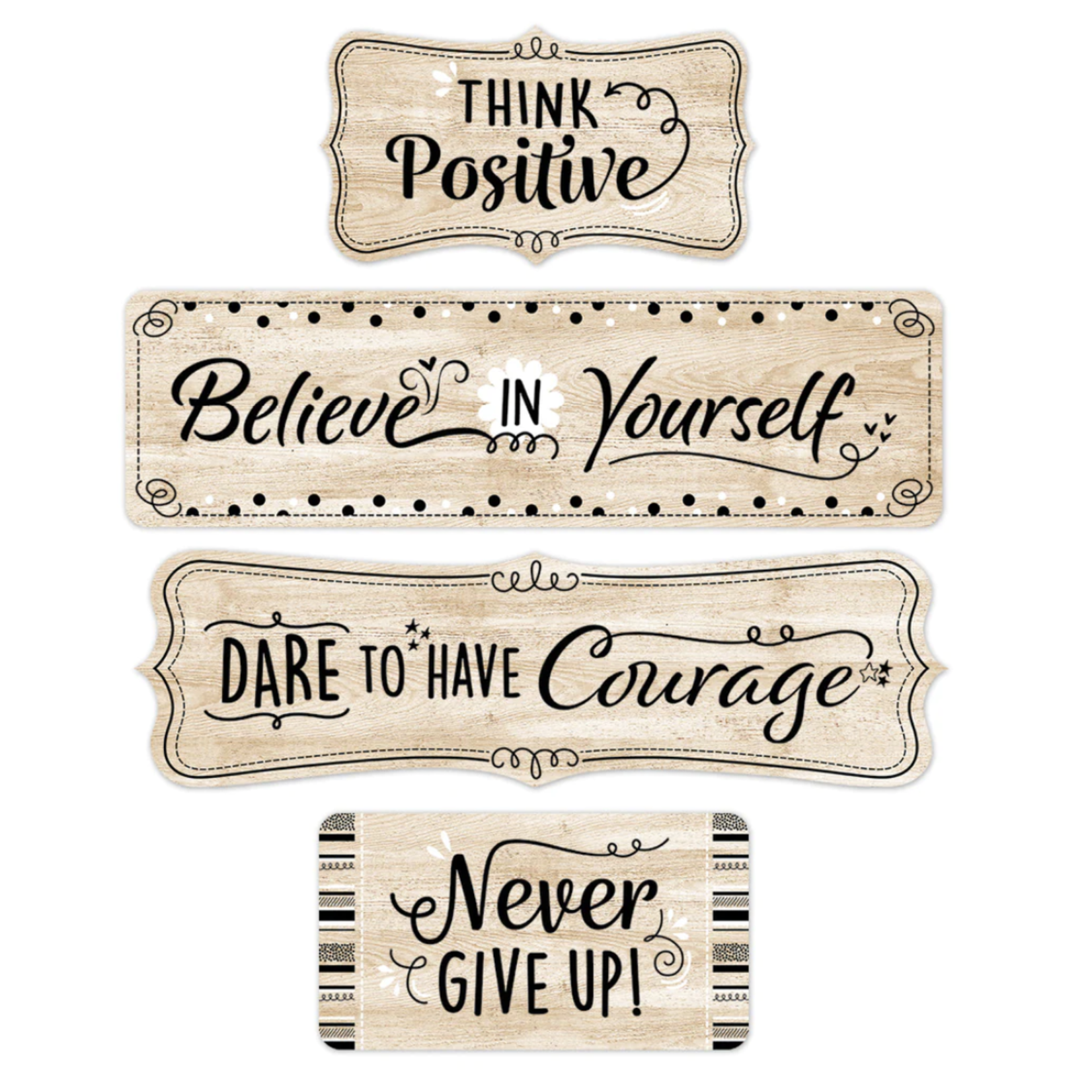 CREATIVE TEACHING PRESS Core Decor Mindset Matters Headlines Mini Bulletin Board