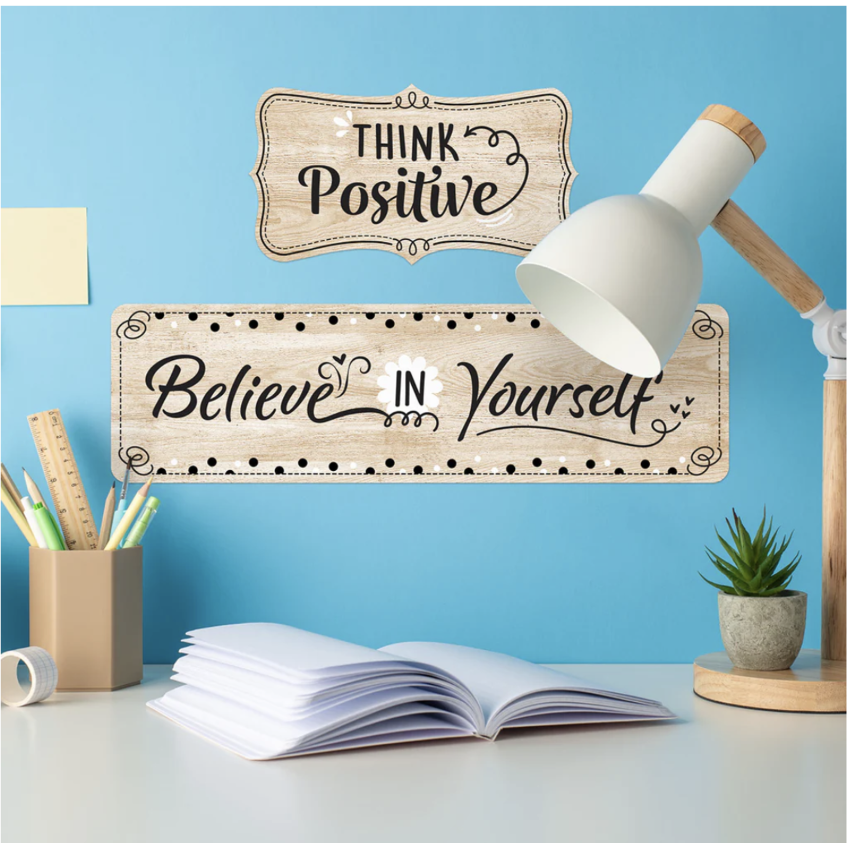 CREATIVE TEACHING PRESS Core Decor Mindset Matters Headlines Mini Bulletin Board