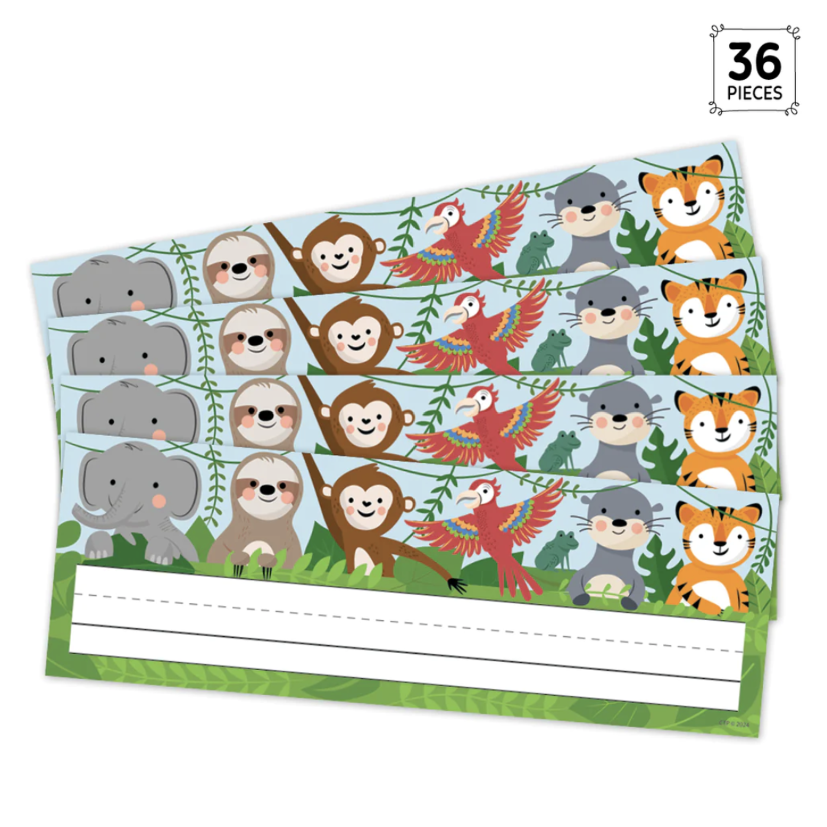 CREATIVE TEACHING PRESS Jungle Friends Name Plates