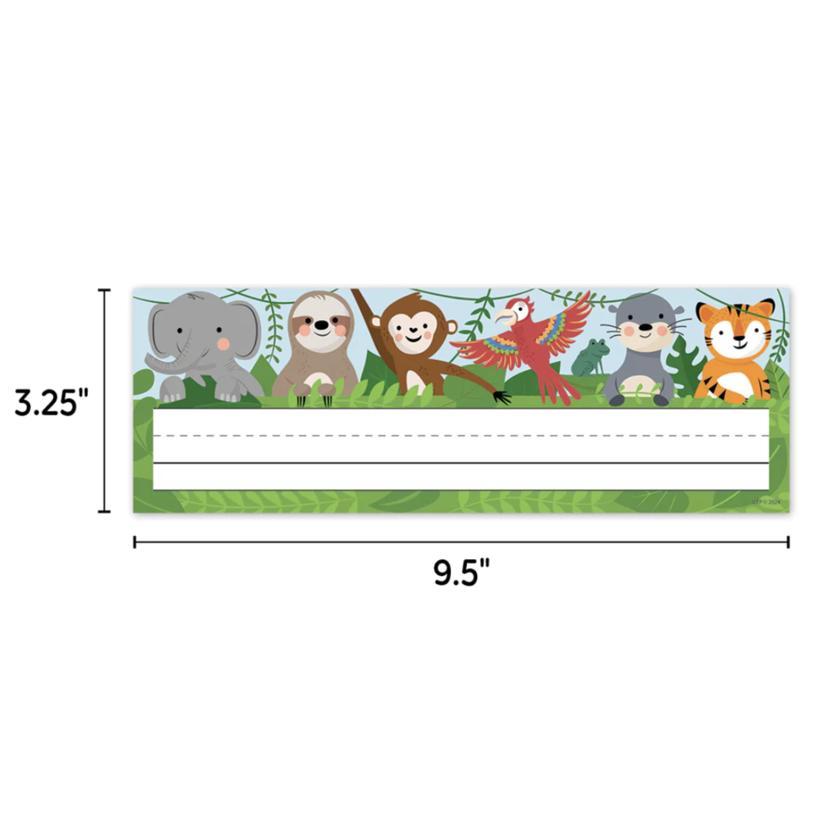 CREATIVE TEACHING PRESS Jungle Friends Name Plates