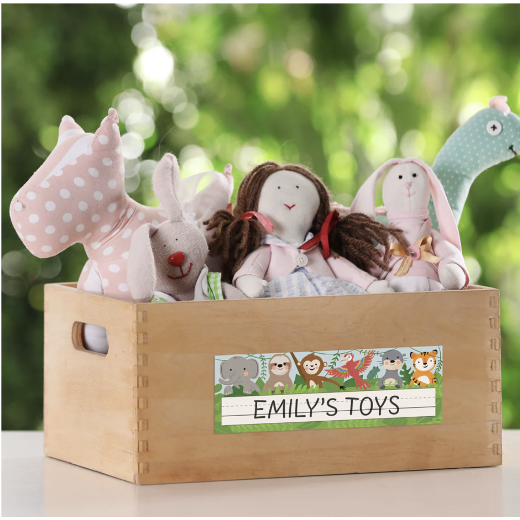 CREATIVE TEACHING PRESS Jungle Friends Name Plates