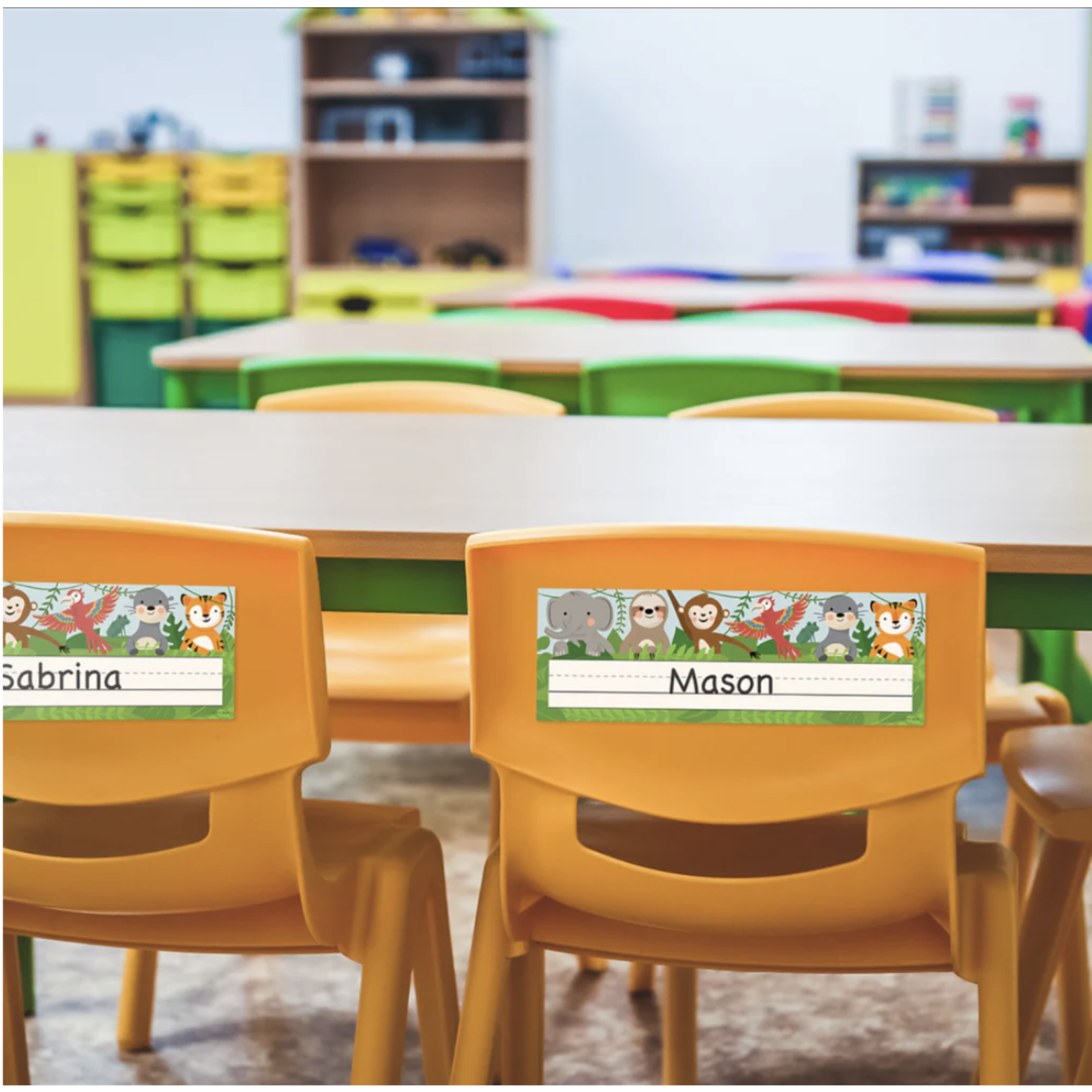 CREATIVE TEACHING PRESS Jungle Friends Name Plates
