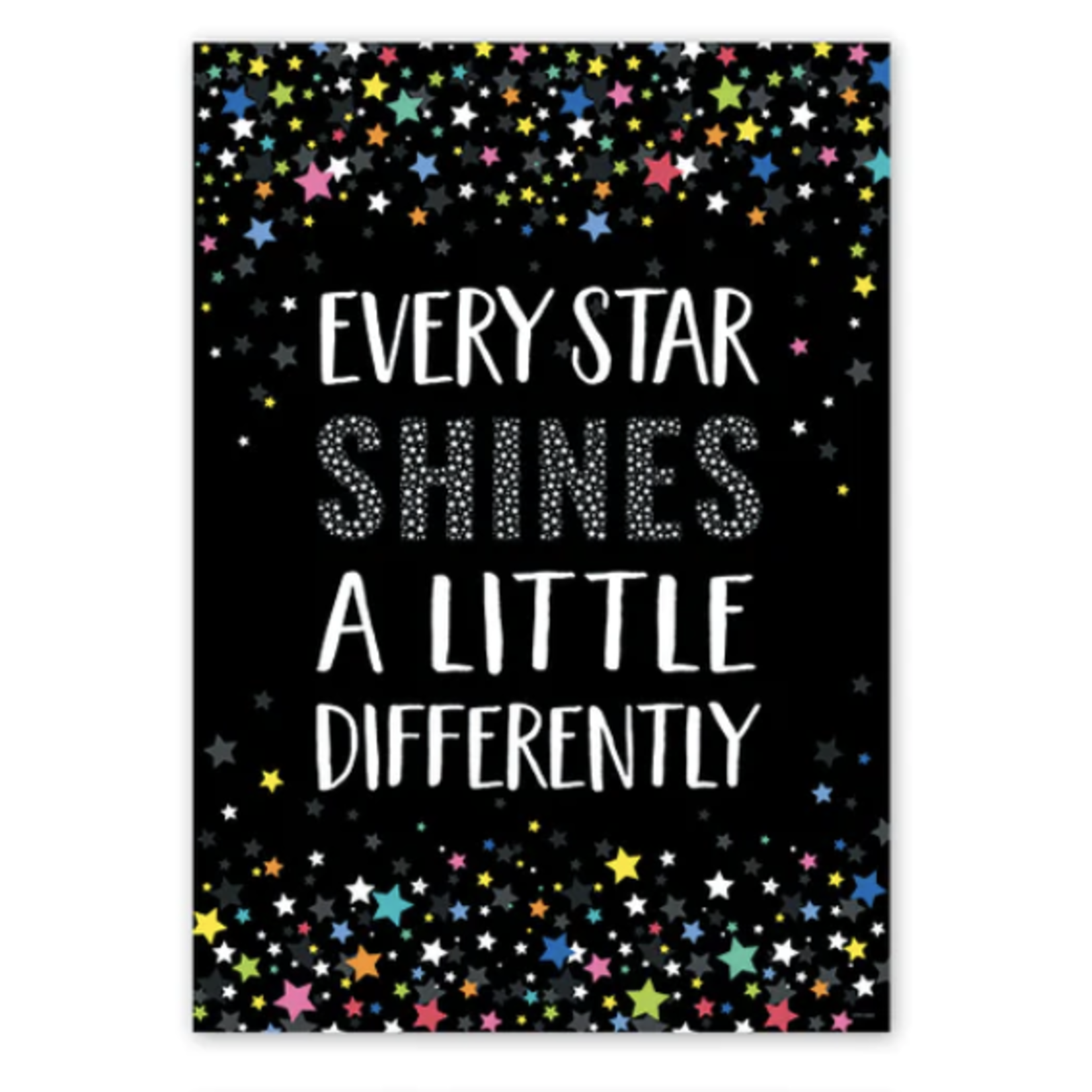 CREATIVE TEACHING PRESS Star Bright Inspire U Every Star Shines... Poster