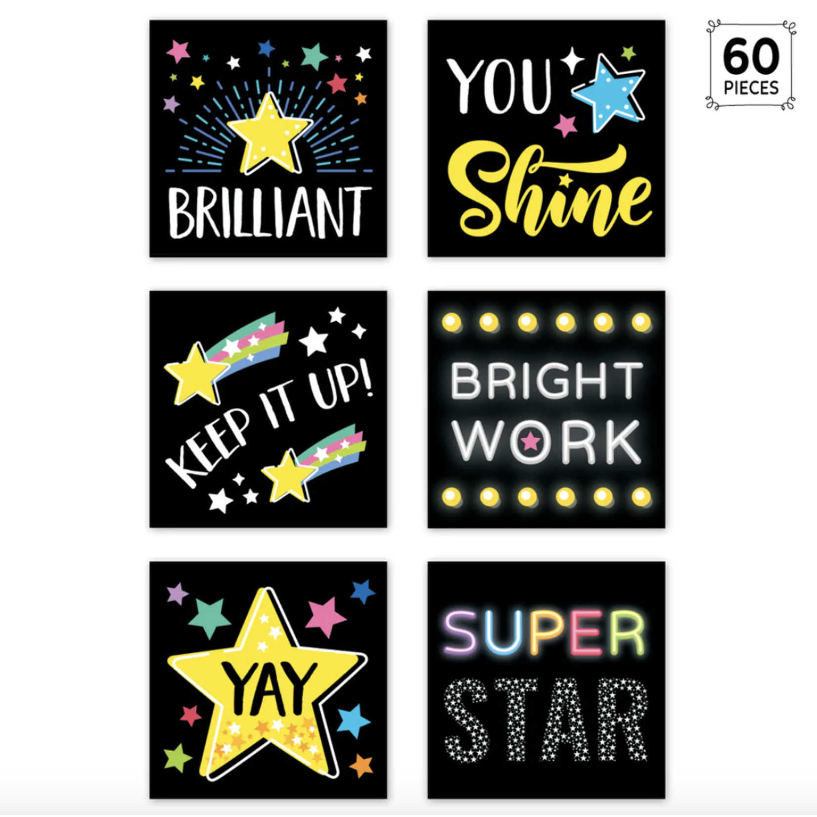 CREATIVE TEACHING PRESS Star Bright Reward Stickers