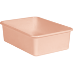 TEACHER CREATED RESOURCES Blush Large Plastic Storage Bin