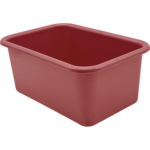 TEACHER CREATED RESOURCES Deep Rose Small Plastic Storage Bin
