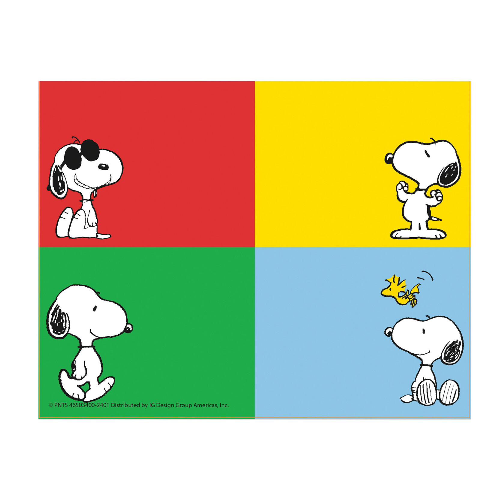 Peanuts Name Tags