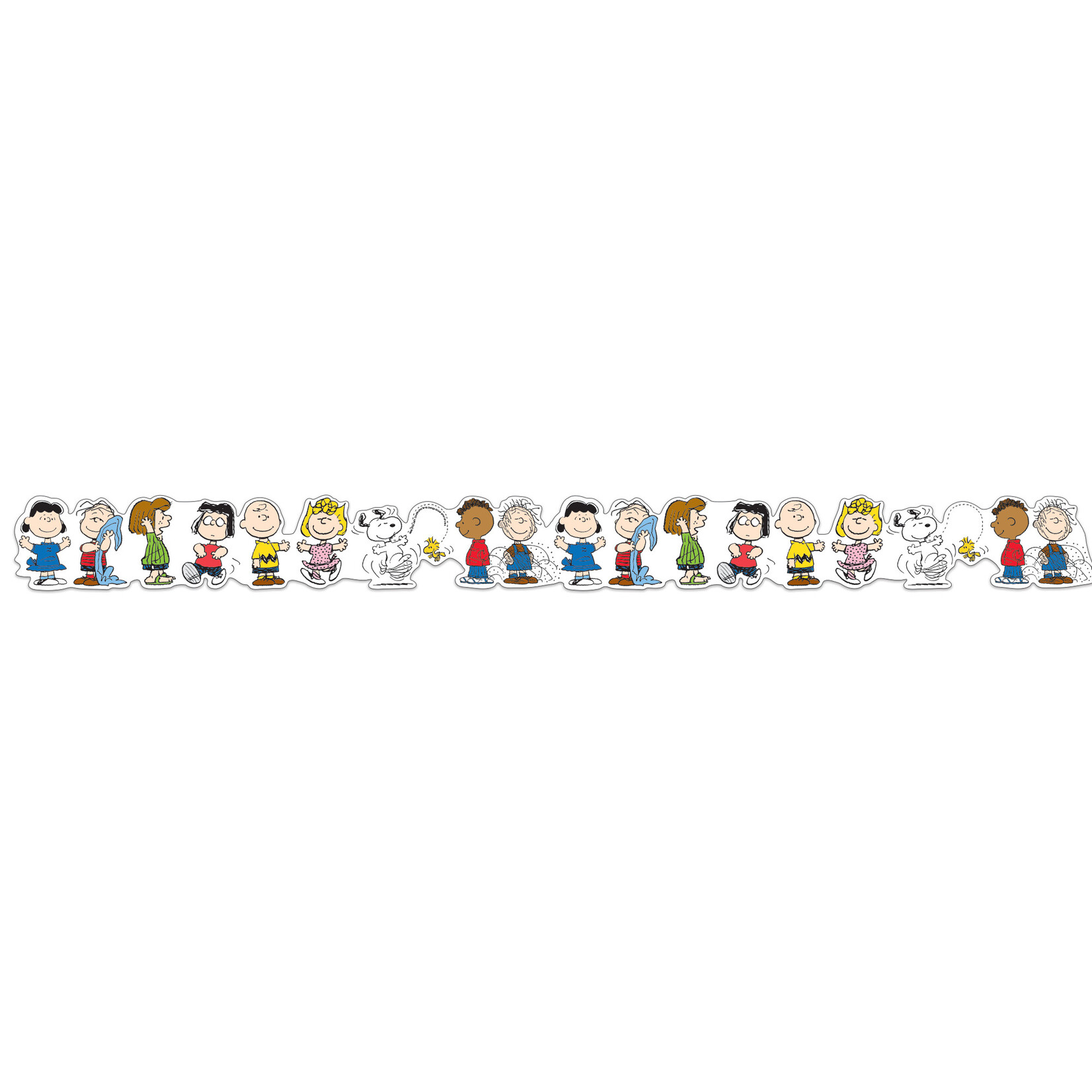 Peanuts Character Lineup Trim
