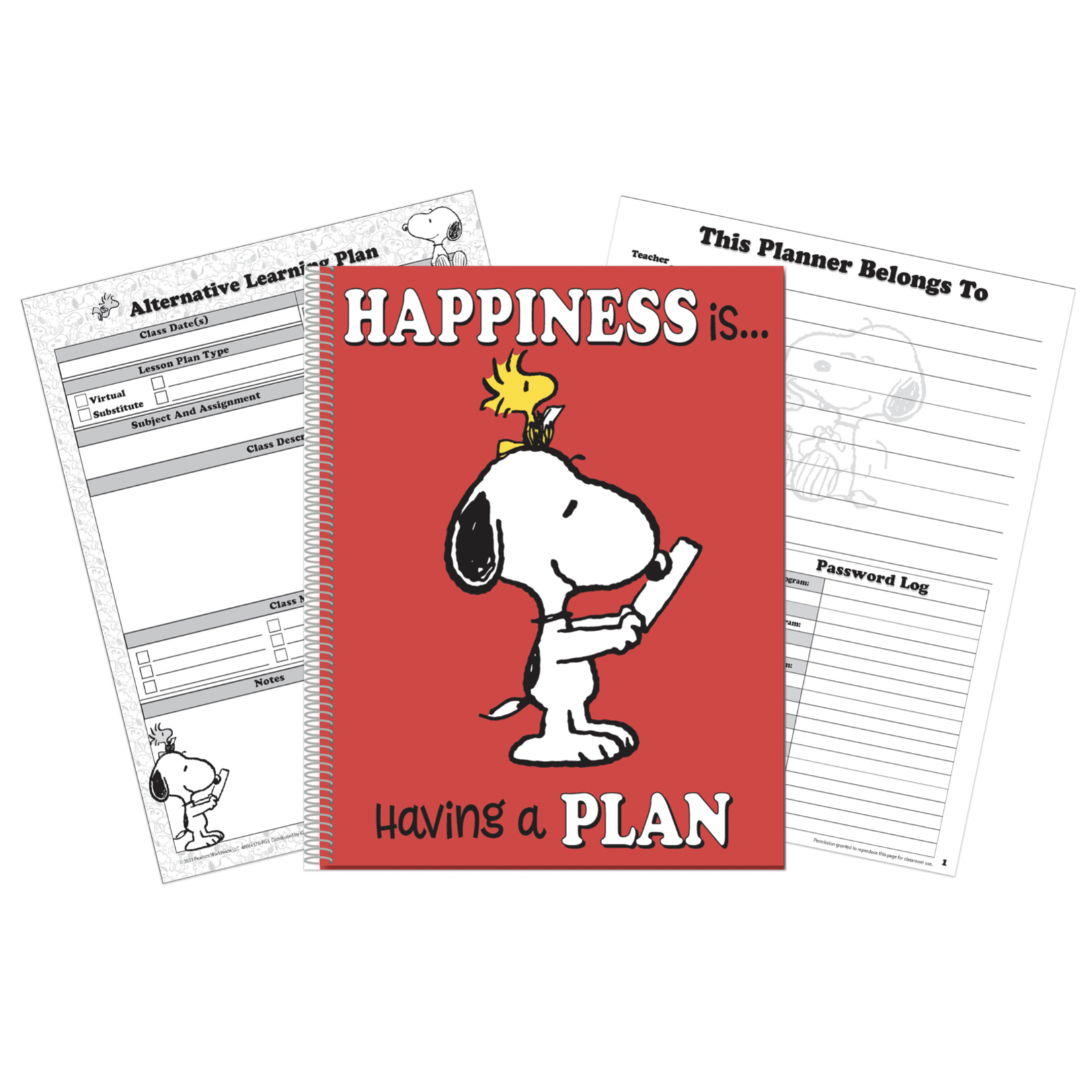 Peanuts Lesson Plan and Record Book