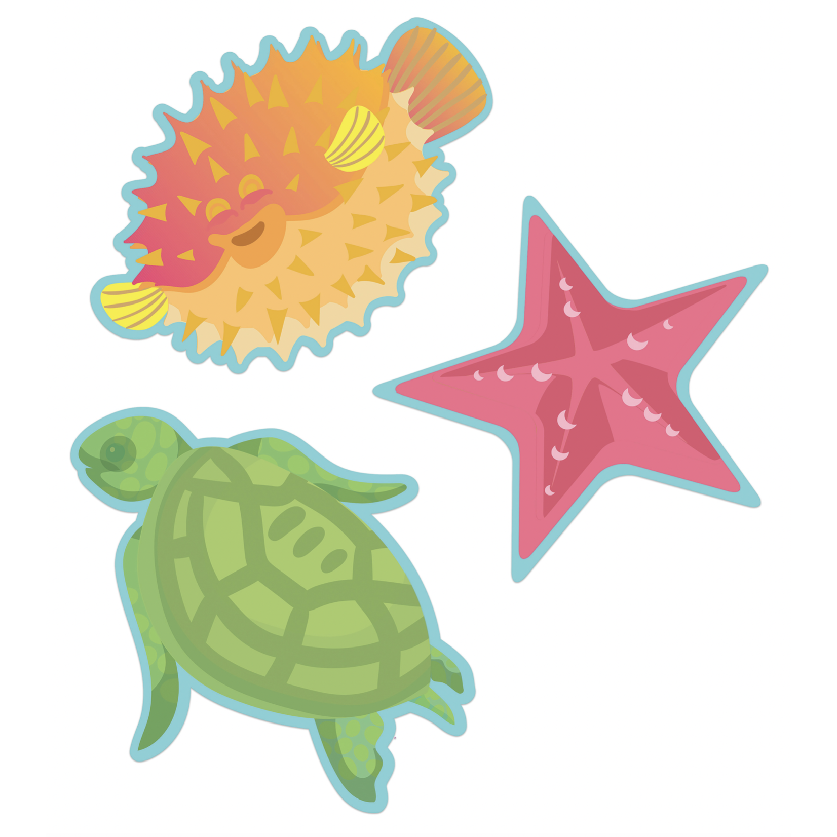 Seas the Day Fish Cut-Outs