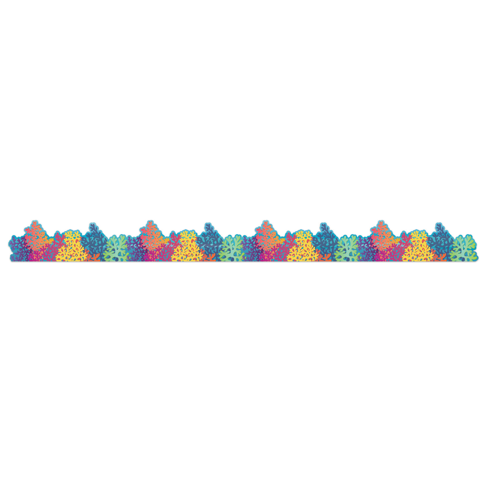 Seas the Day Colorful Coral Reef Deco Trim