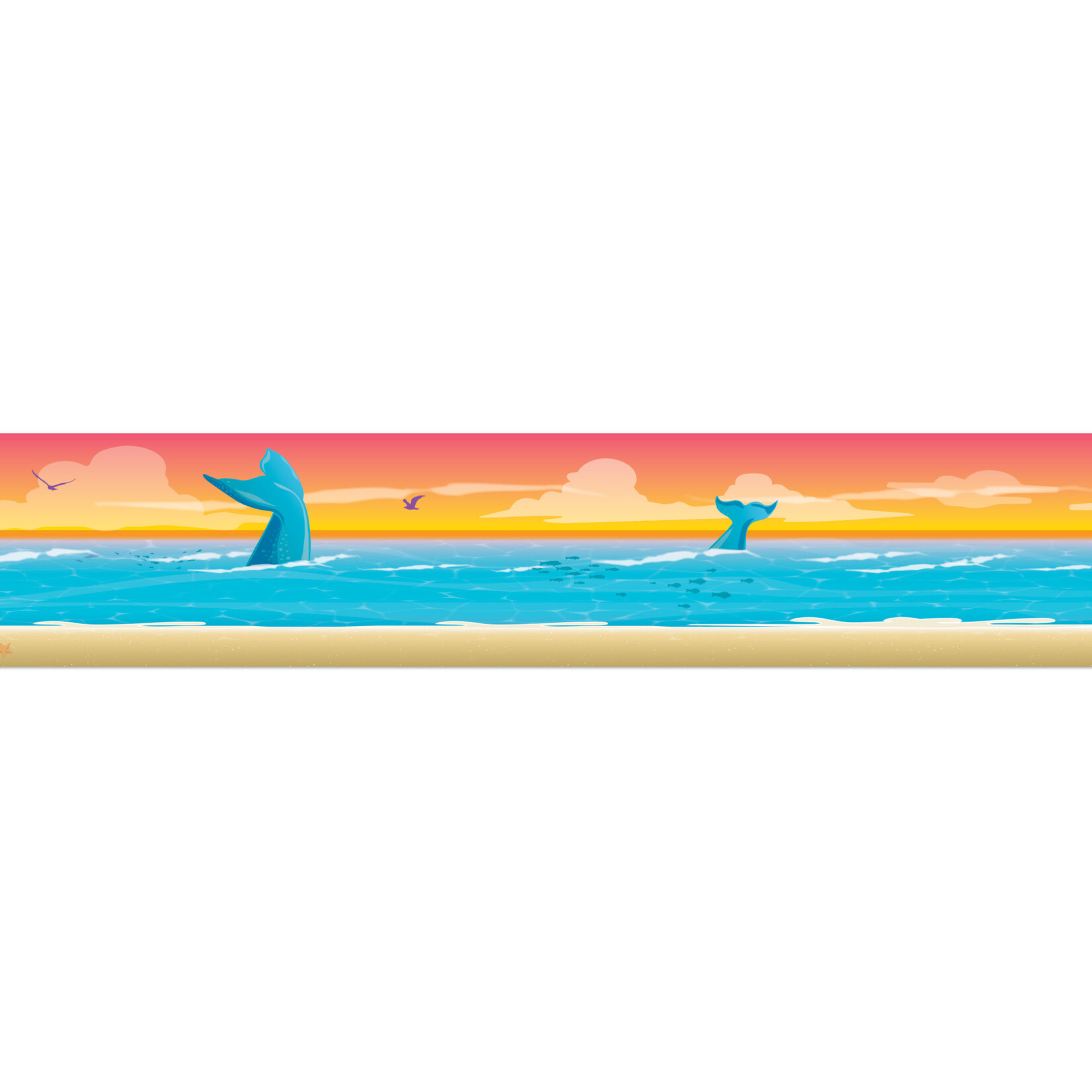 Seas the Day Horizon Deco Trim