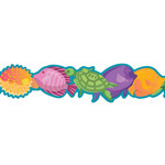 Seas the Day Marine Life Deco Trim