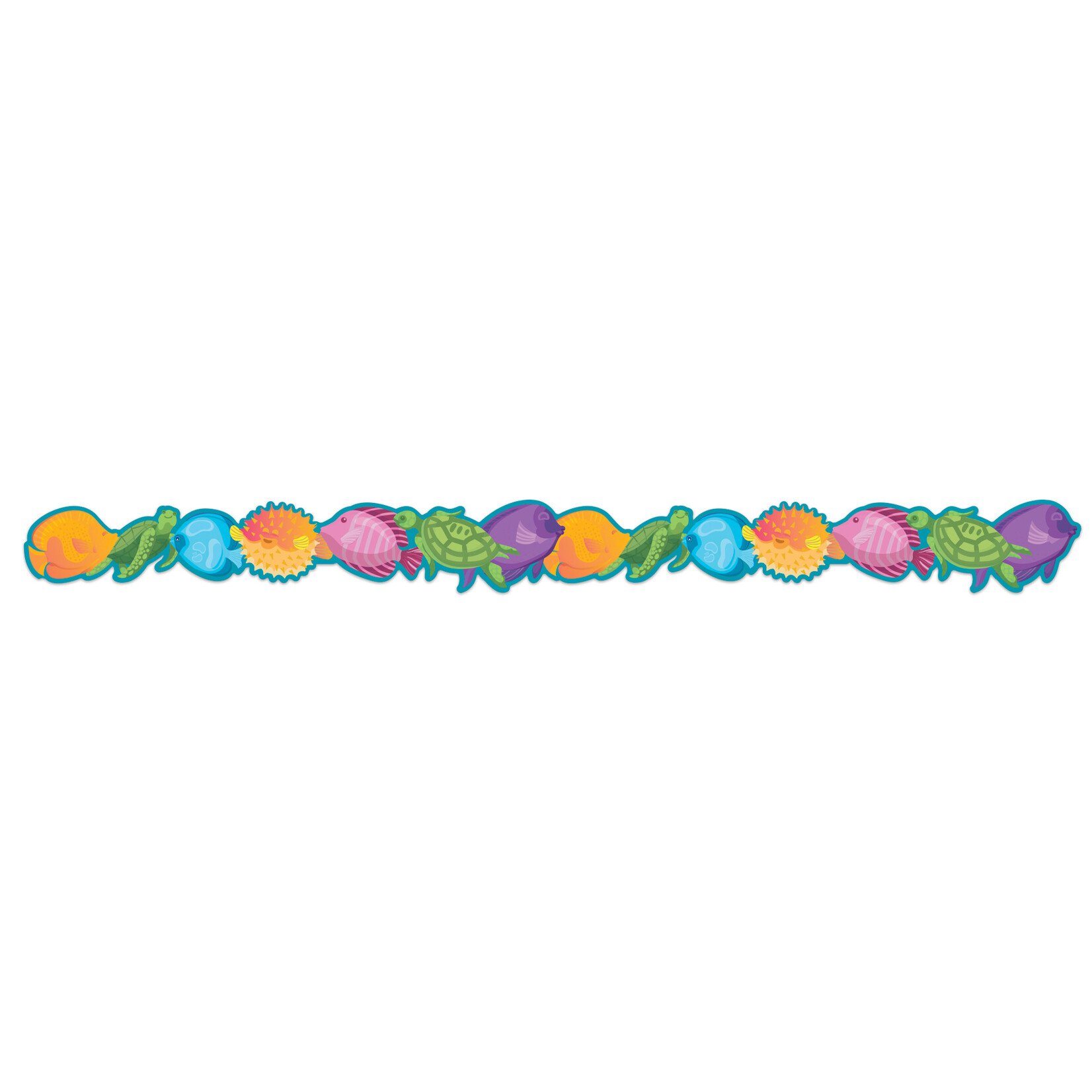 Seas the Day Marine Life Deco Trim