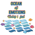 Seas the Day Ocean of Emotions Mini Bulletin Board Set