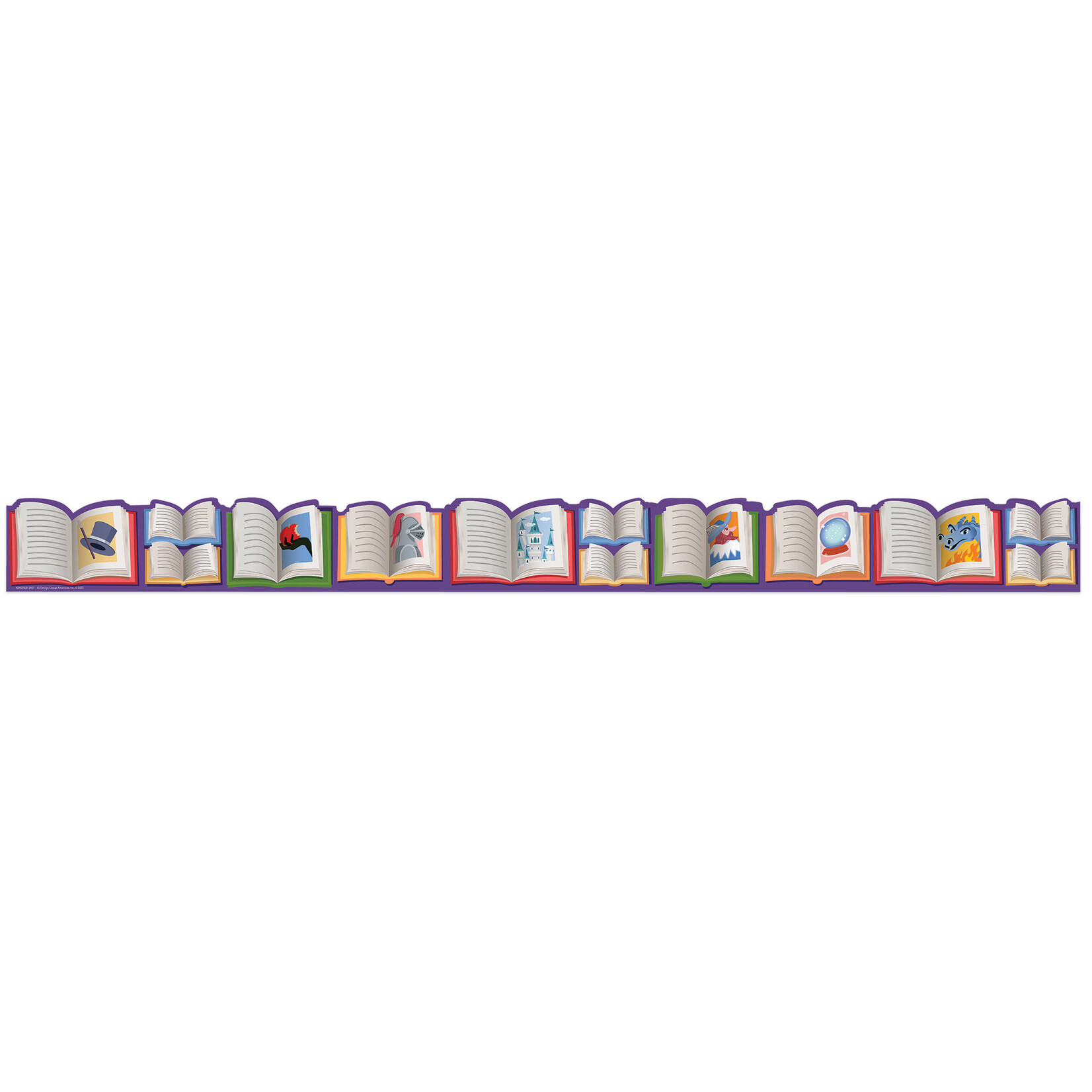 Once Upon A Dream Story Book Deco Trim