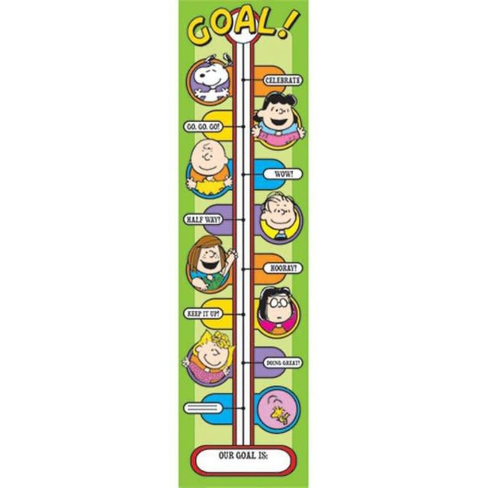 Peanuts Goal Setting Banner