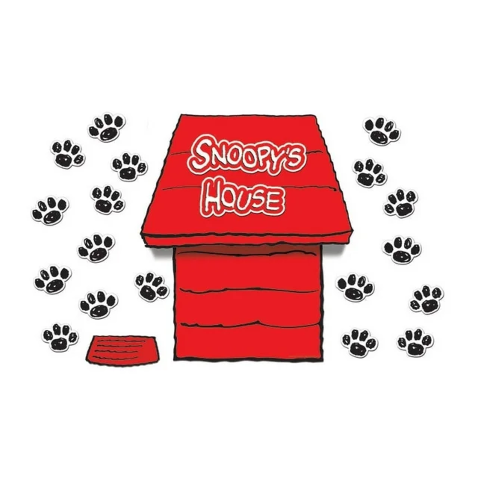 Giant Peanuts Dimensional Dog House Bulletin Board Set