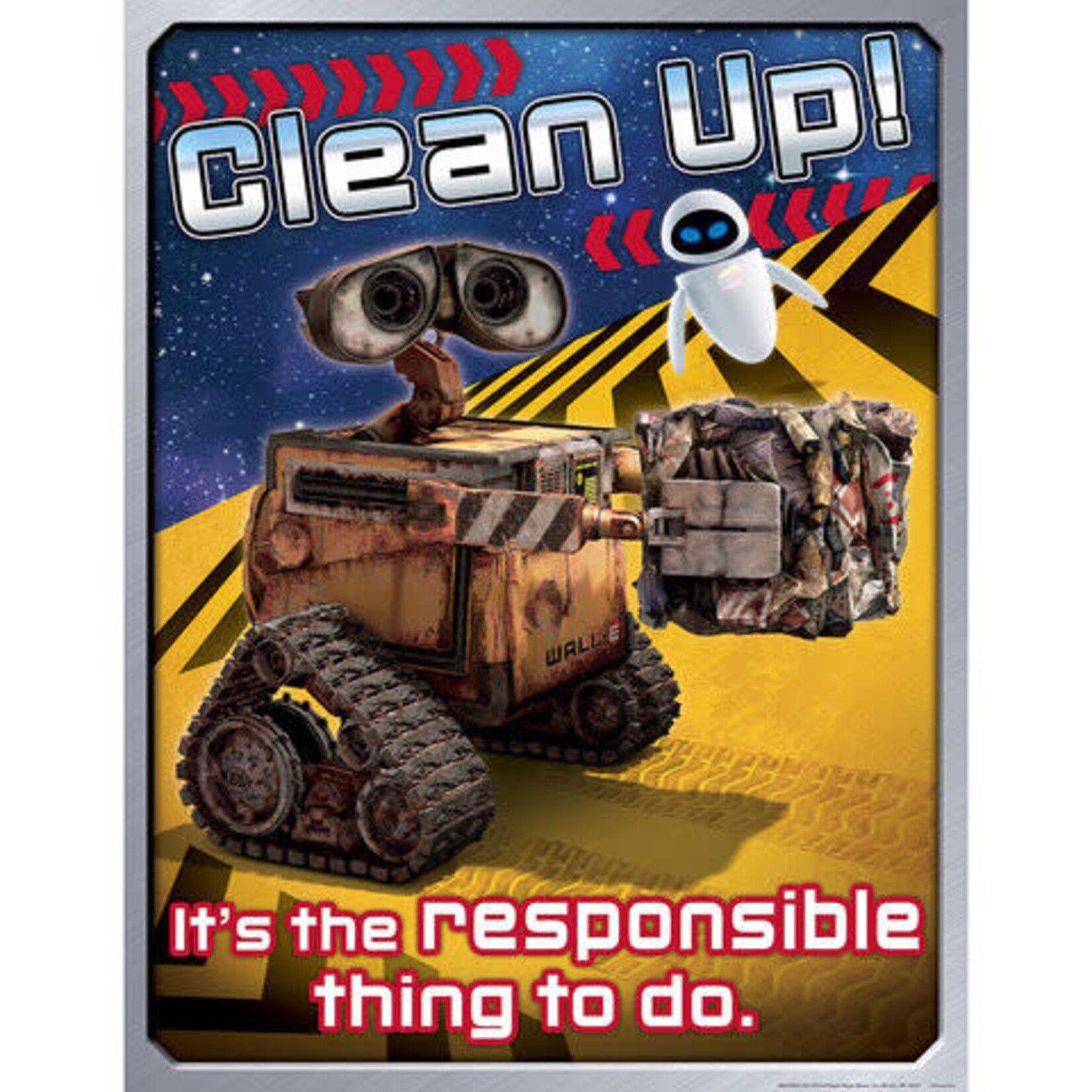Wall-E Clean Up Poster