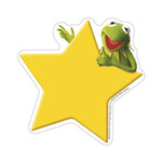 Muppets Star Paper Cut-Outs
