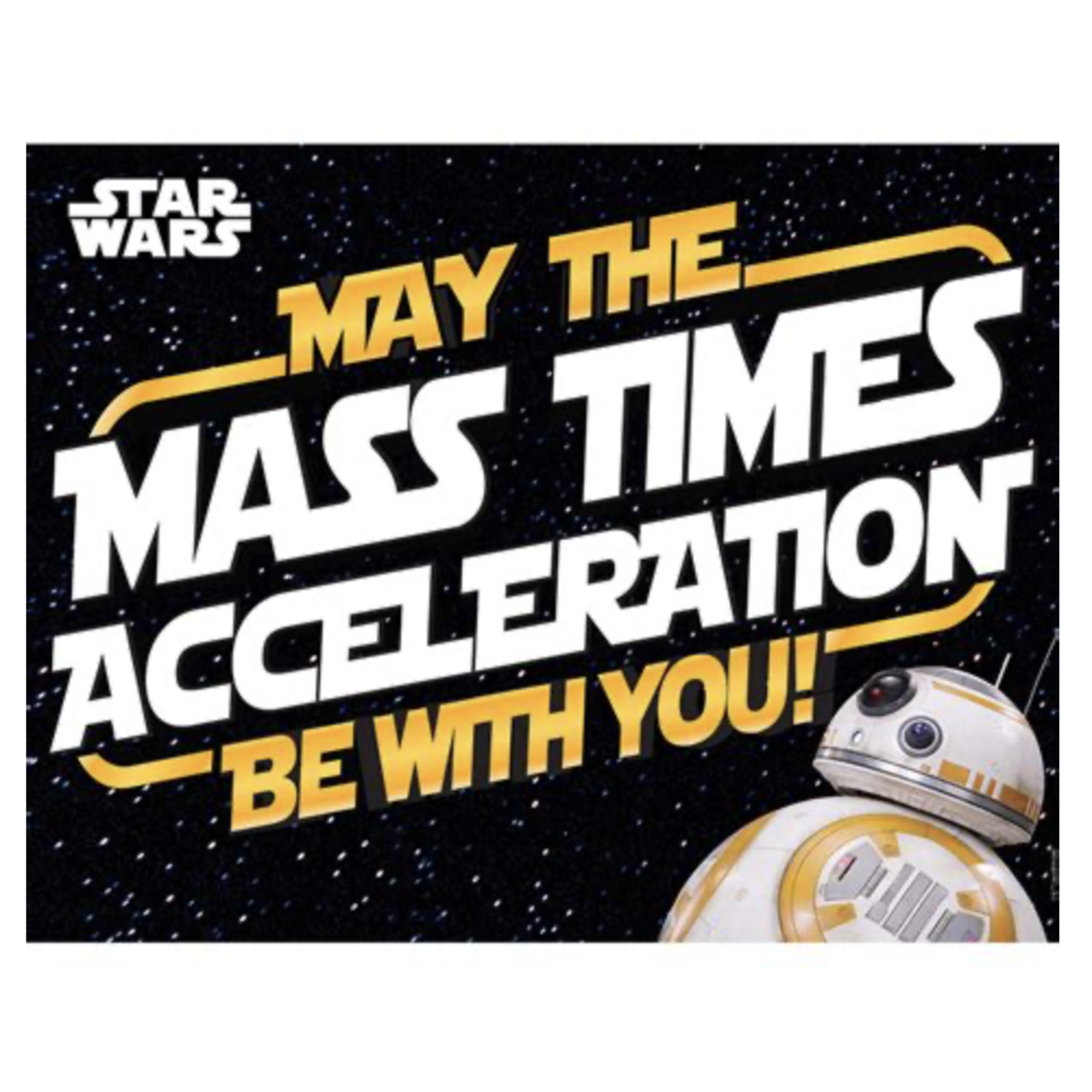Star Wars Mass X Acceleration