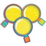 Magnifying Glass Paper Cutouts Color My World