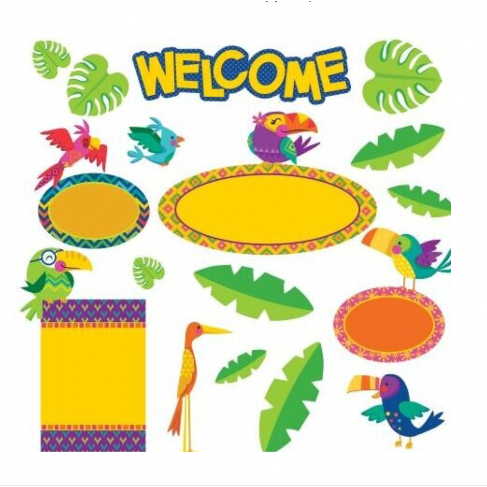 You Can Toucan Welcome Bulletin Board Set