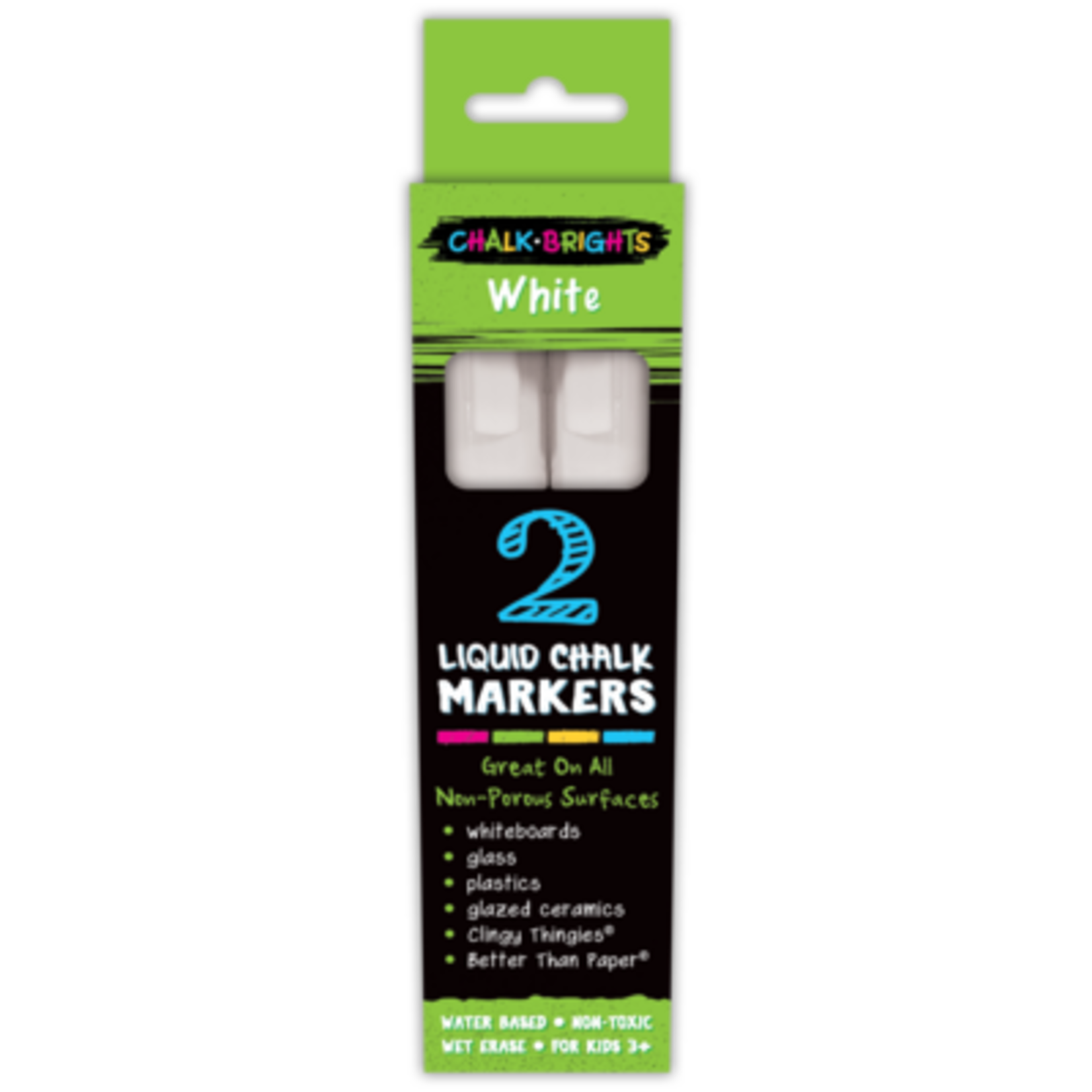 TEACHER CREATED RESOURCES Chalk Brights White Liquid Chalk Markers