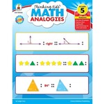 CARSON DELLOSA PUBLISHING CO Thinking Kids Math Analogies Grade 5