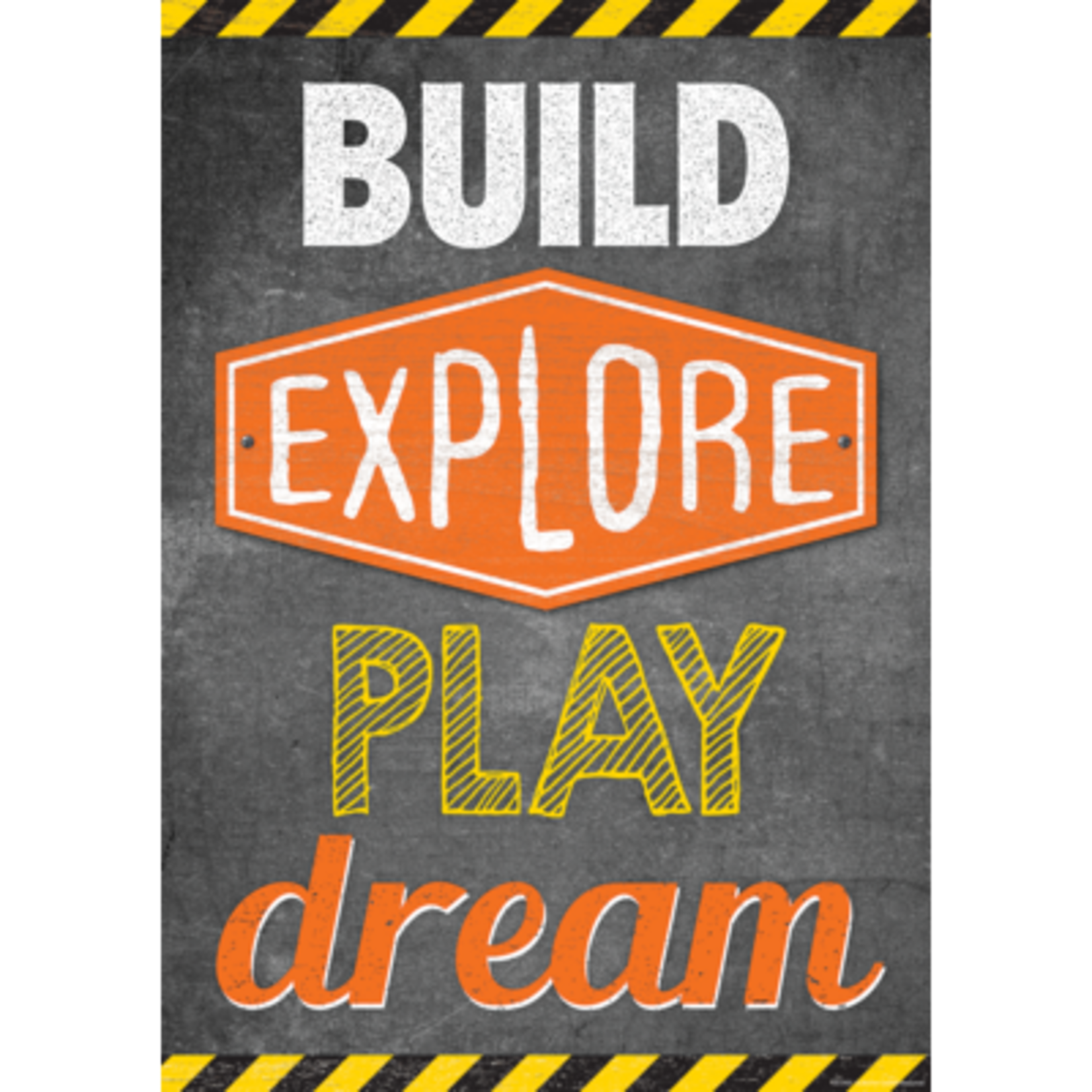 TEACHER CREATED RESOURCES CLM Build, Explore, Play, Dream Positive Poster