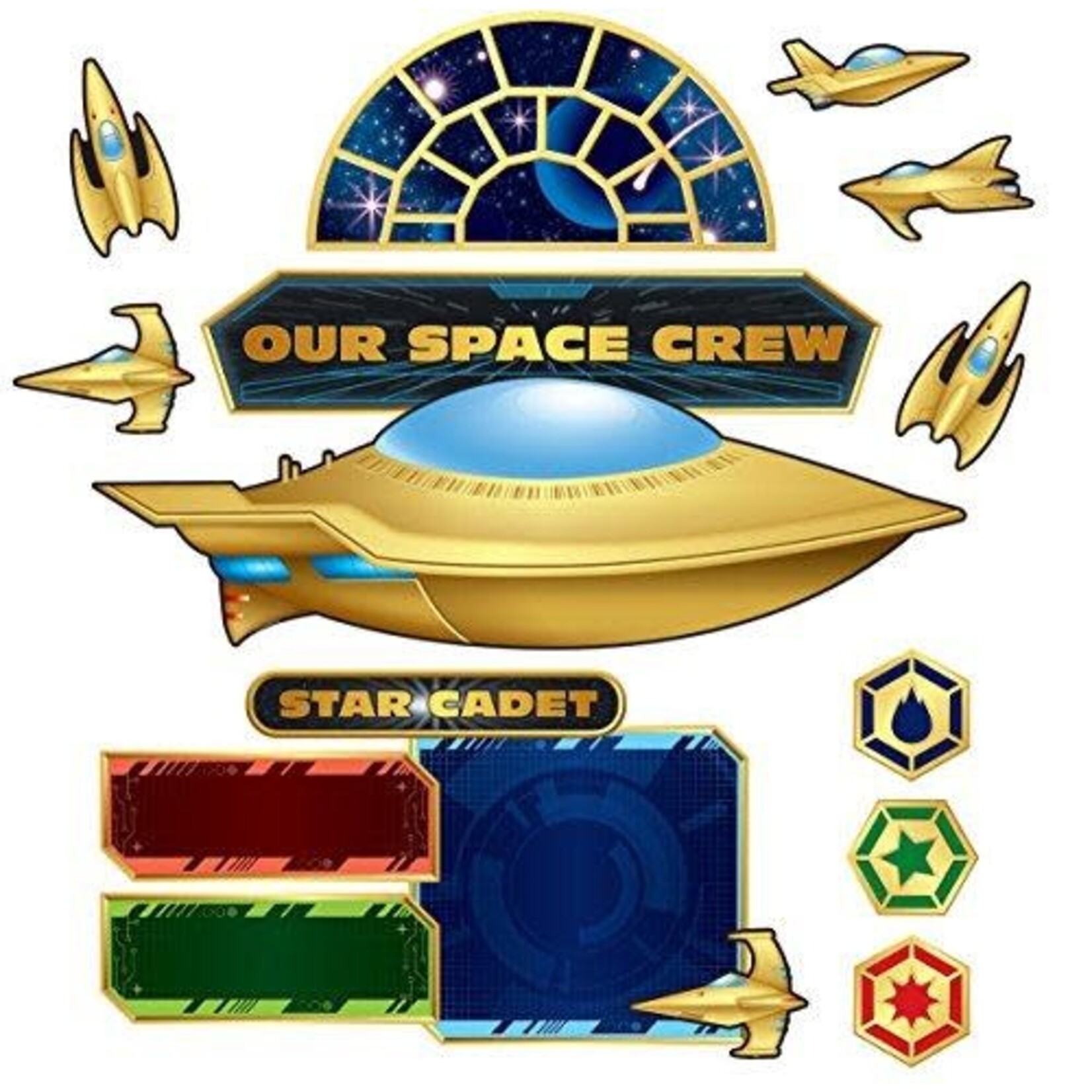 TEACHER CREATED RESOURCES Stellar Space Bulletin Board Set