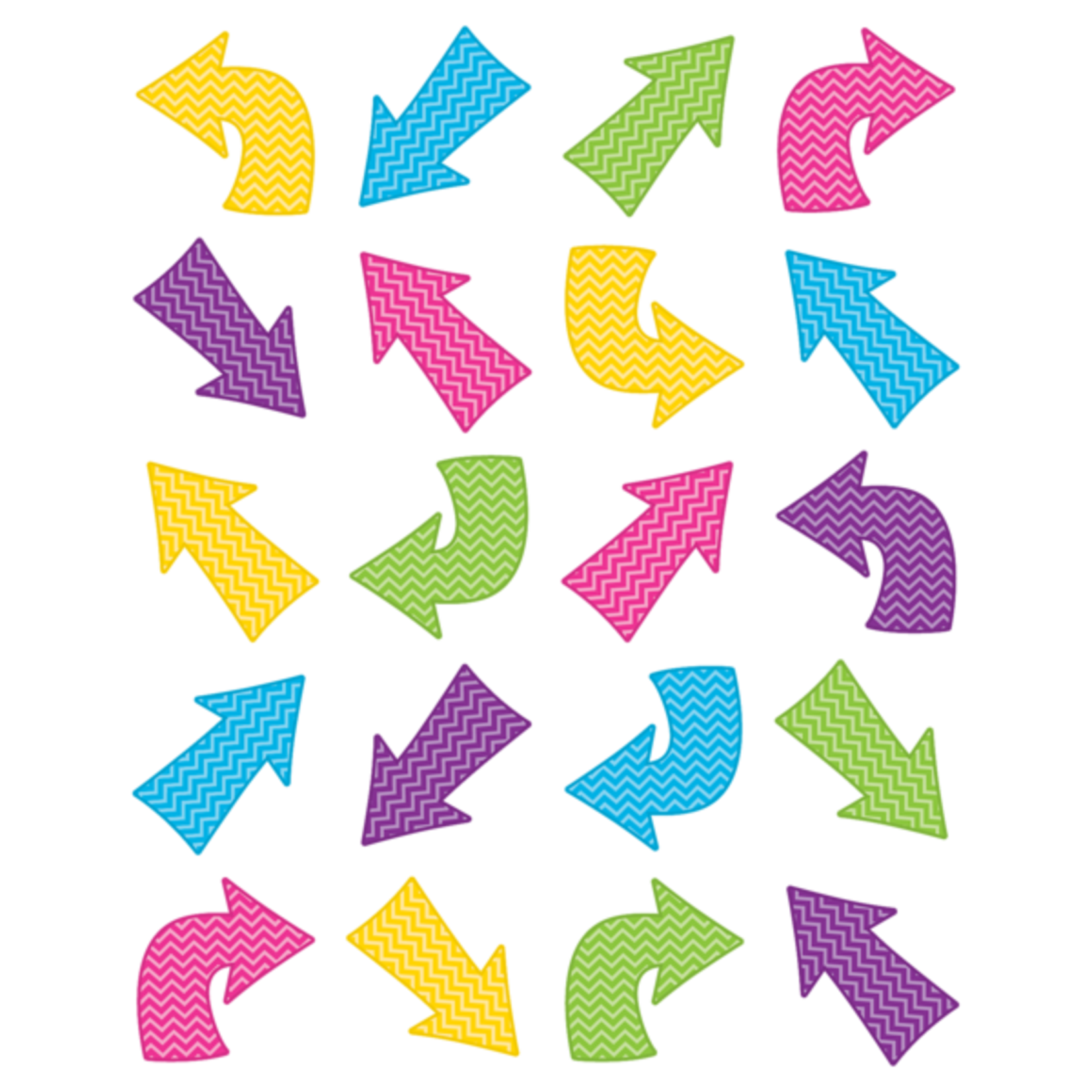 TEACHER CREATED RESOURCES Chevron Arrows Stickers