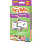 TEACHER CREATED RESOURCES Tasty Task Cards: Short & Long Vowels/Word Families