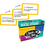 TEACHER CREATED RESOURCES I Have, Who Has Social Studies Game Grade 4