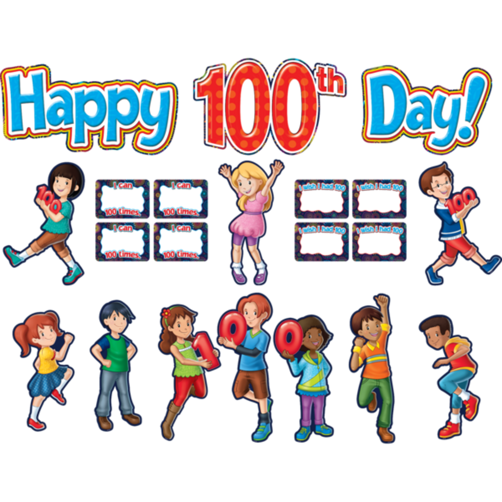 TEACHER CREATED RESOURCES Fireworks Happy 100th Day Bulletin Board Display Set