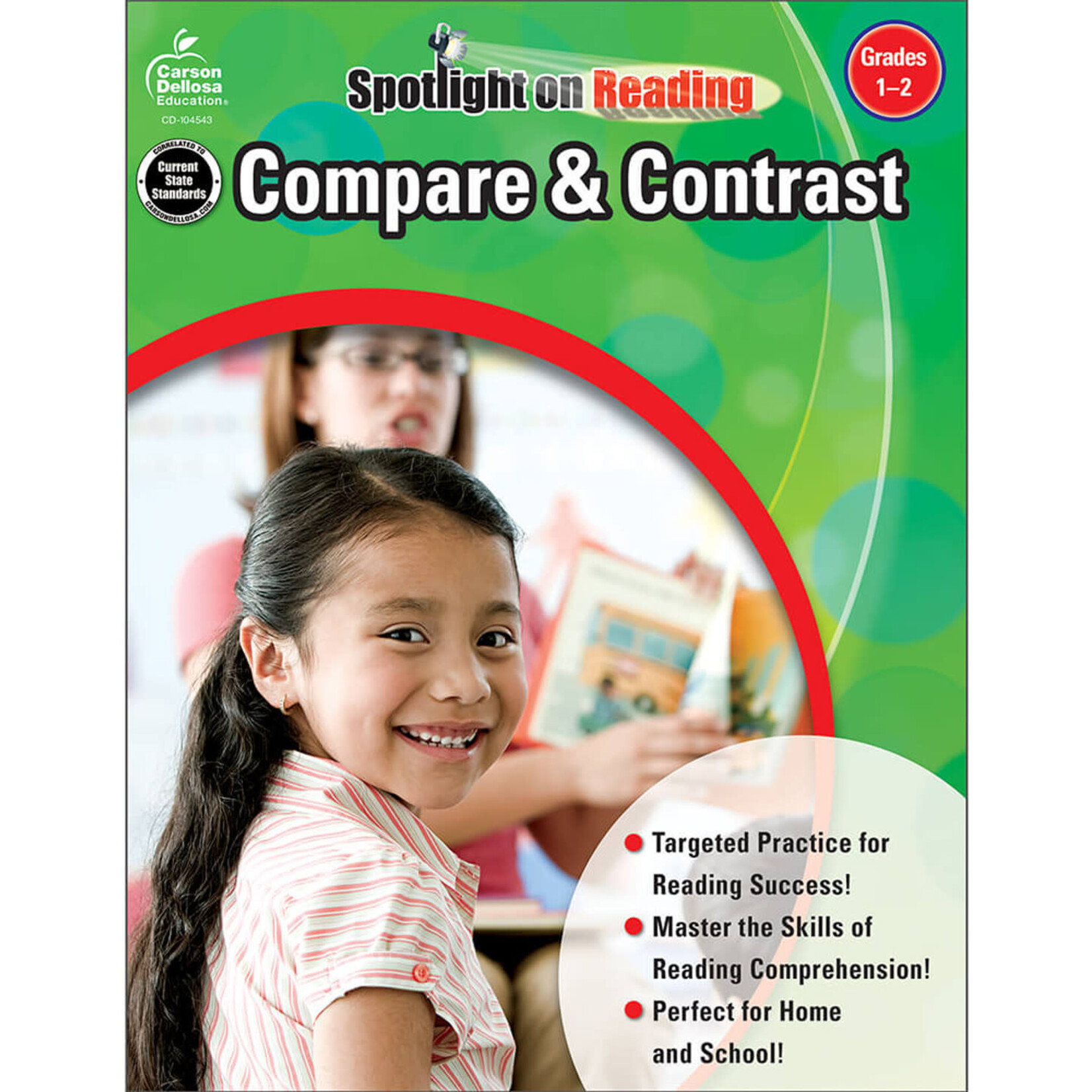 CARSON DELLOSA PUBLISHING CO Compare & Contrast Resource Book Grade 1-2