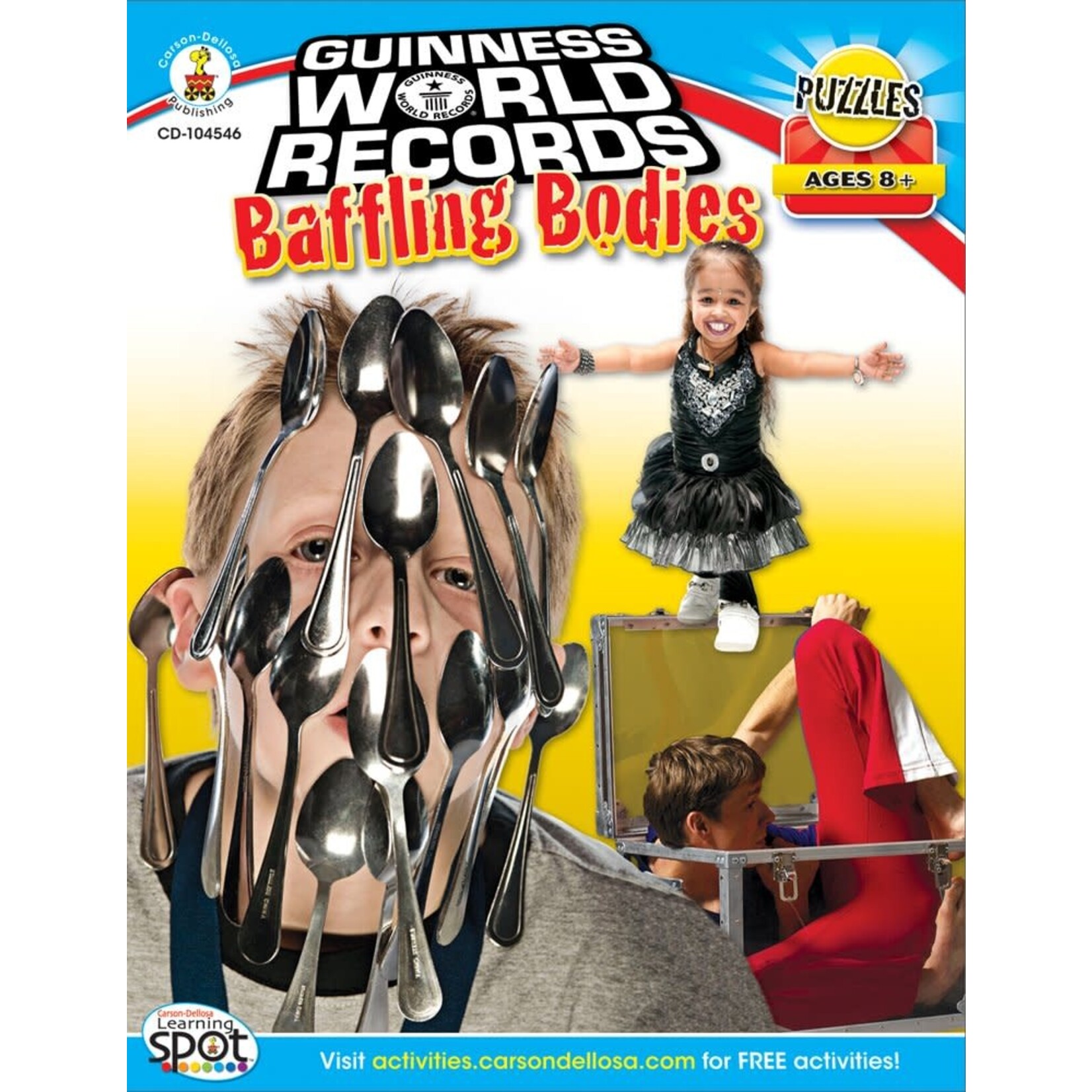 CARSON DELLOSA PUBLISHING CO Guinness World Records® Baffling Bodies, Grades 3 - 5