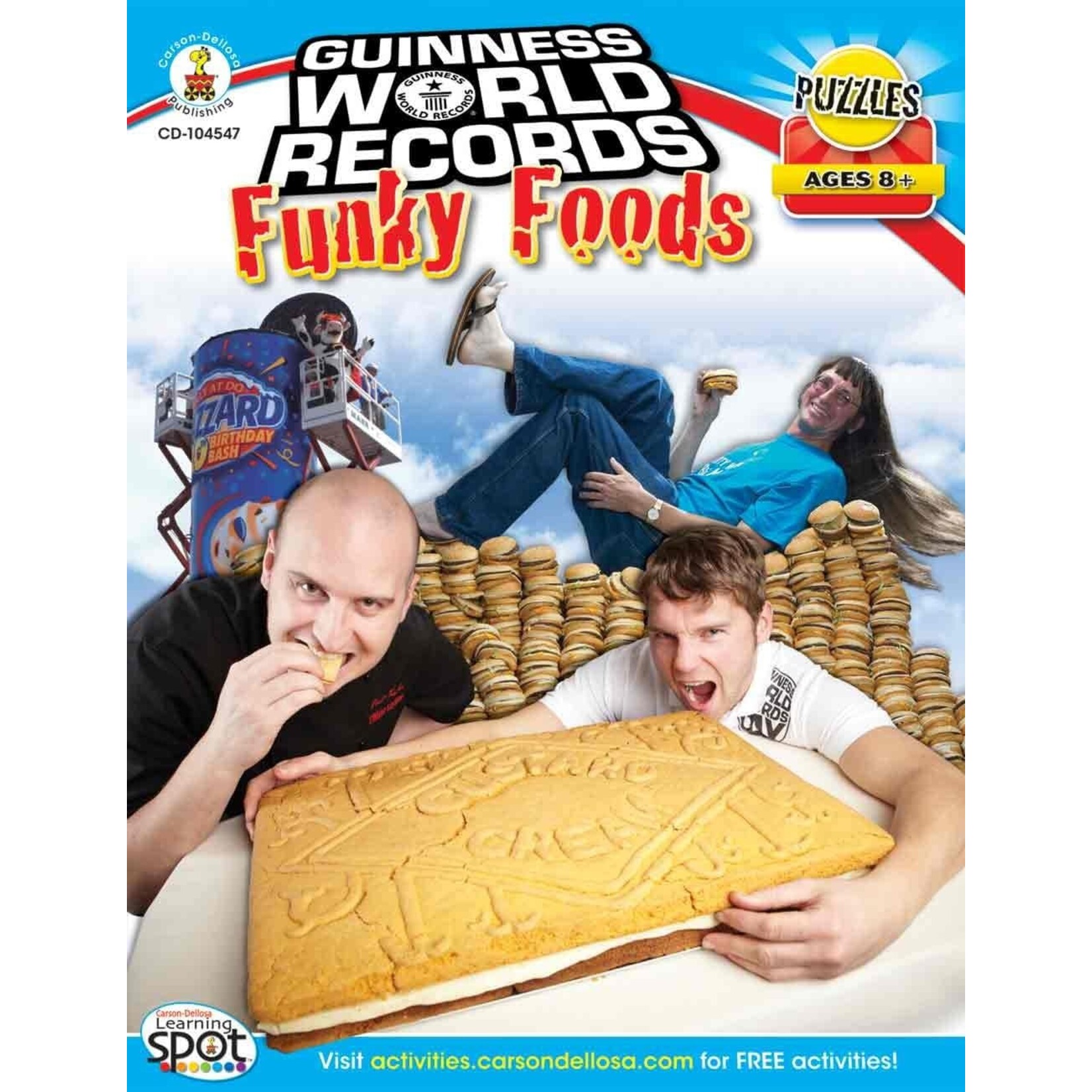 CARSON DELLOSA PUBLISHING CO Guinness World Records Funky Foods