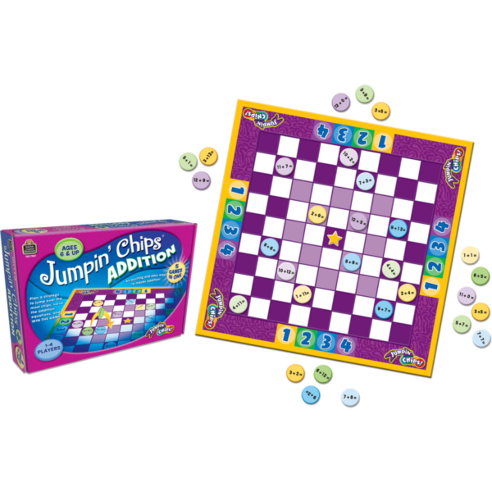 TEACHER CREATED RESOURCES Jumpin Chips: Addition Game