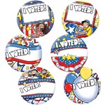 TEACHER CREATED RESOURCES I Voted Buttons Accents