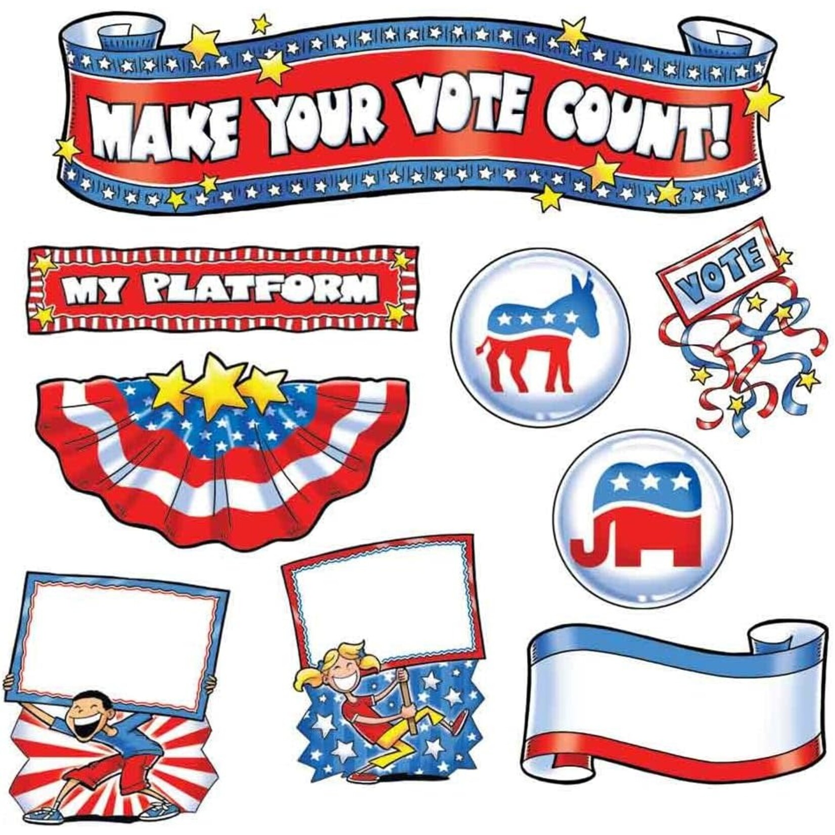 TEACHER CREATED RESOURCES Make Your Vote Count Mini Bulletin Board