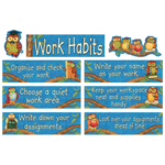 TEACHER CREATED RESOURCES Wise Work Habits Mini Bulletin Board from Susan Winget