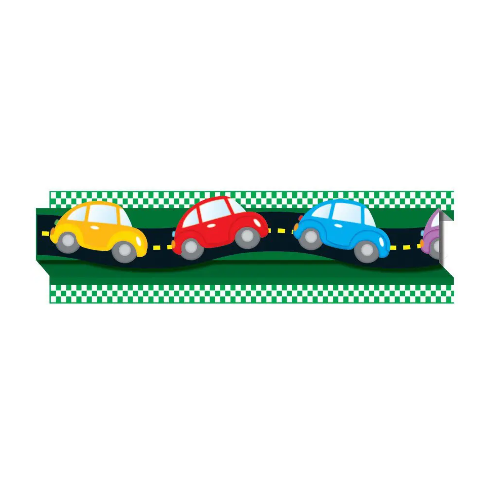 CARSON DELLOSA PUBLISHING CO Pop-Its Cars & Road 3D Straight Borders